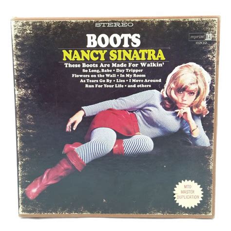 Nancy Sinatra BOOTS Reel to Reel Tape 4 Track 7 1/2 IPS #1960s #ad | Nancy sinatra, Sinatra, Lp ...