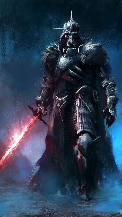 Lord Vader, art, dark, darth vader, fantasy, force awakens, star wars ...