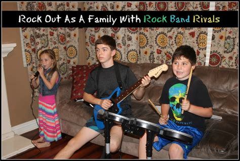 Rock Out As A Family With Rock Band Rivals - Family Review Guide