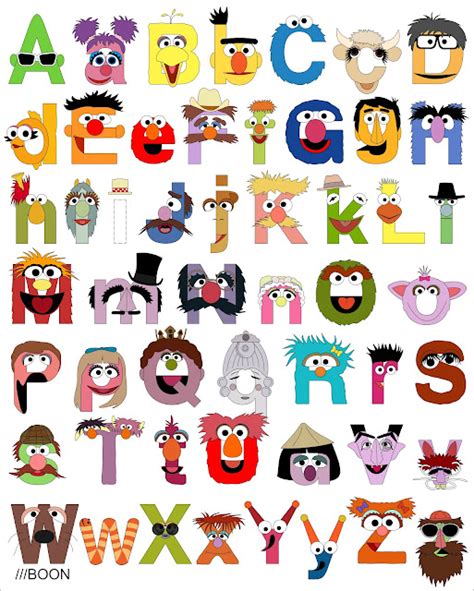 Muppet Mania: Sesame Street Alphabet