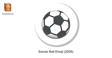 ⚽ Soccer Ball Emoji – Meaning and Pictures – 📕 EmojiGuide