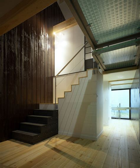 Modern Japanese Home | Modern japanese homes, Staircase design, Japanese house