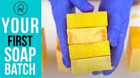 How to Make Your First Batch of Cold Process Soap | Royalty Soaps - YouTube