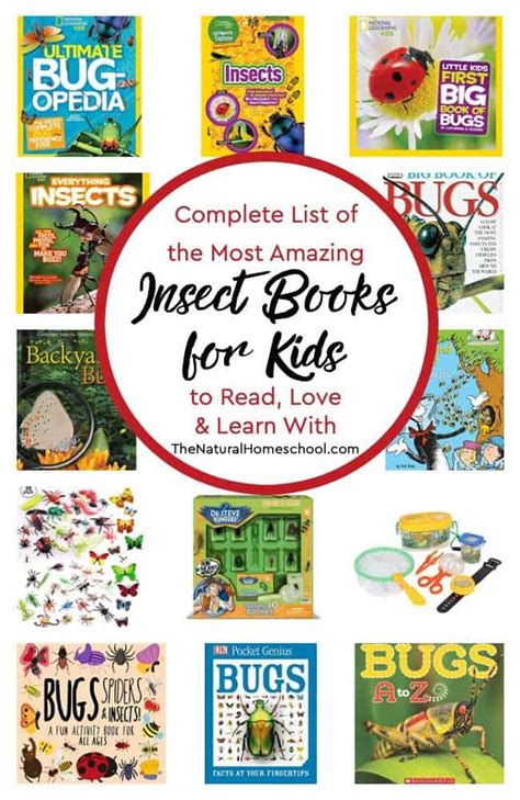 Complete List of the Most Amazing Insect Books for Kids to Read, Love ...