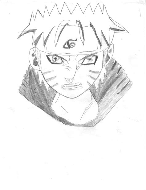 Attempt to draw naruto Kyuubi sage mode by uiowert7io34 on DeviantArt