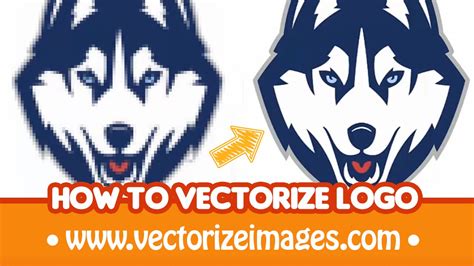 How to redraw vectorize logo into a vector format - YouTube