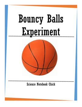 Bouncy Balls Experiment by Science Notebook Chick | TpT