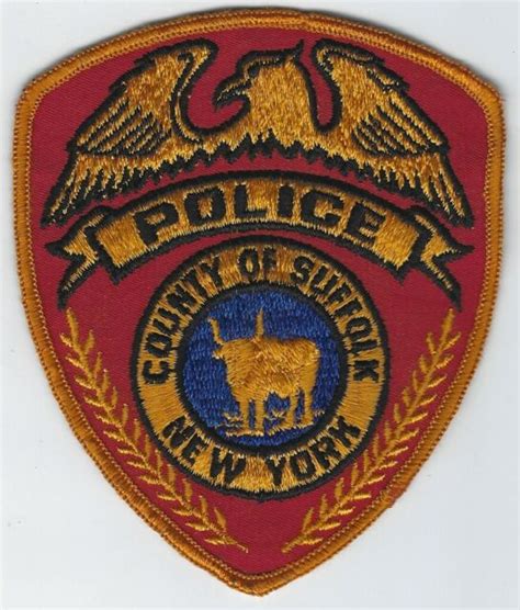 **SUFFOLK COUNTY NEW YORK POLICE PATCH** | eBay