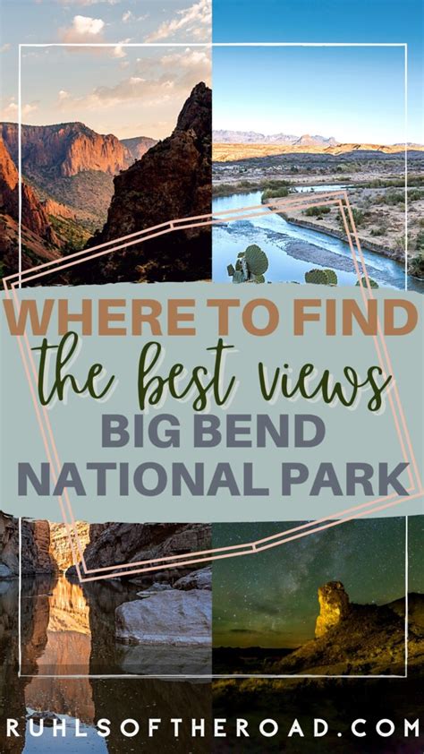 Where to See the Best View at Big Bend National Park - Ruhls of the Road