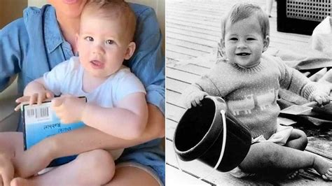 Prince Harry and baby son Archie are identical in must-see childhood photo | HELLO!