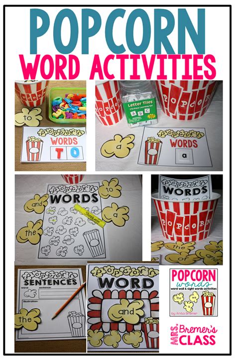 Popcorn Words | Mrs. Bremer's Class