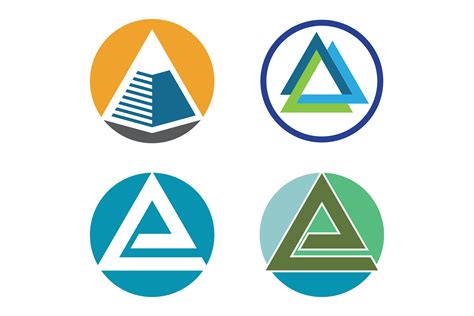 Triangle Logo Vector Design Graphic by Redgraphic · Creative Fabrica