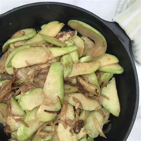 Sautéed Chayote Squash Recipe