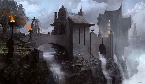 ArtStation - Lost City, Alejandro Burdisio Fantasy City, Fantasy Castle ...