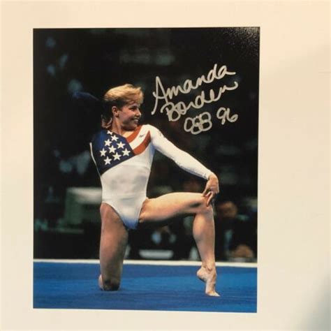 AMANDA BORDEN 1996 USA Womens Gymnastics Hand Signed / Autographed 8x10 Photo | eBay