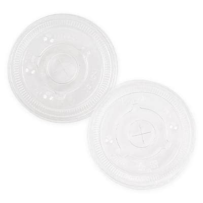 Lids for Paper Cold Cups | Durable PET Plastic to Prevent Spills