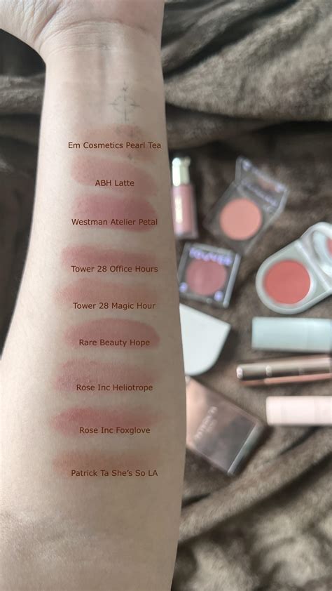 Cream Blush Swatches : r/beautytalkph