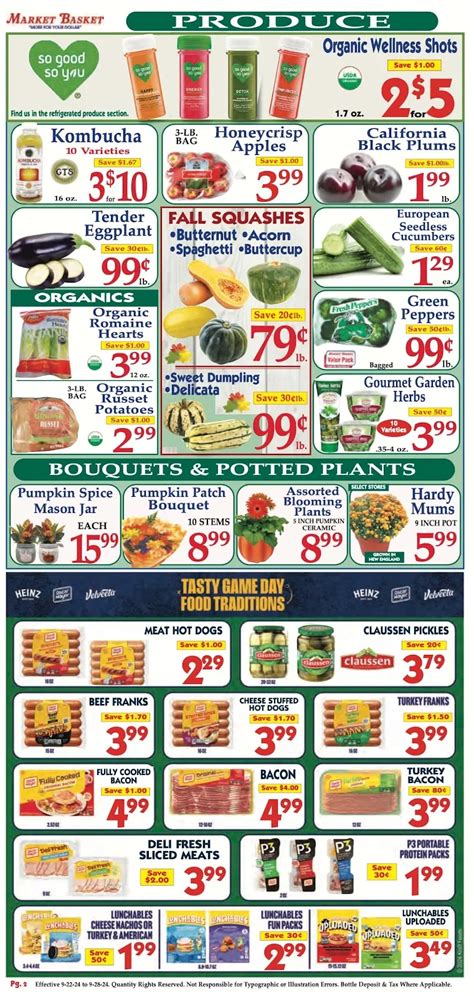 Market Basket Flyer (10/27/24) Demoulas Weekly Circular