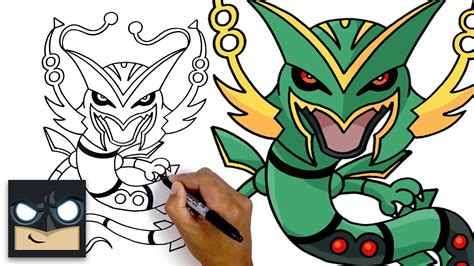 Discover 64+ mega rayquaza sketch - seven.edu.vn