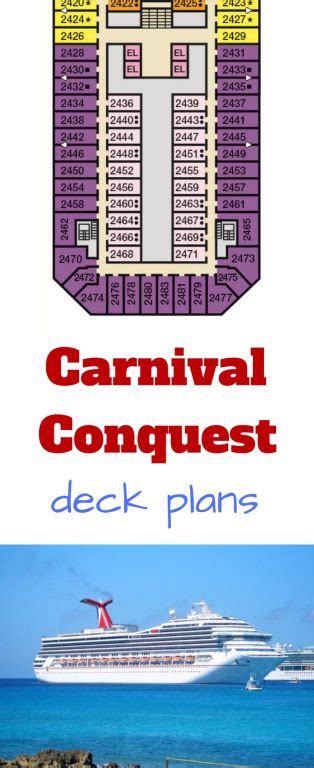 Carnival Conquest Deck Plans - Cruise Radio - Daily Updates On The ...