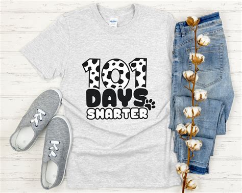 101 days of school shirt 101 days smarter Teacher shirt | Etsy