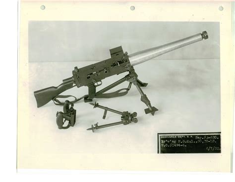 American prototype Browning Machine Gun, Caliber .30, T3-E3, 1932 : r ...