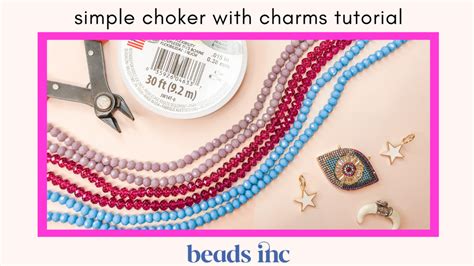 How to make a beaded choker necklace – Beads, Inc.