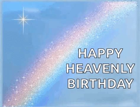 Happy Birthday In Heaven GIFs | GIFDB.com