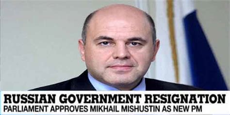 Mikhail Mishustin becomes the new Prime Minister of Russia