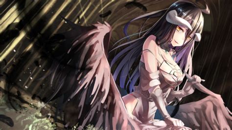 albedo wallpaper 4k overlord