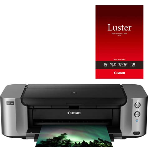 Canon Pixma Pro-100 Photo Printer + 50-Sheets Photo Paper - Slickdeals.net