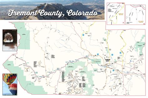 Canon City, Fremont County, CO Map - Lure Creative Design