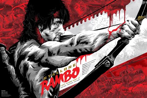 Check Out Anthony Petrie's New 'Rambo: First Blood Part II' Poster ...