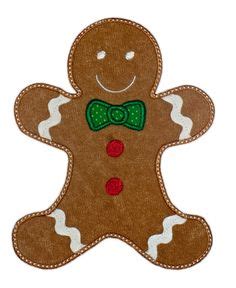 clip art gingerbread man for christmas - Clip Art Library
