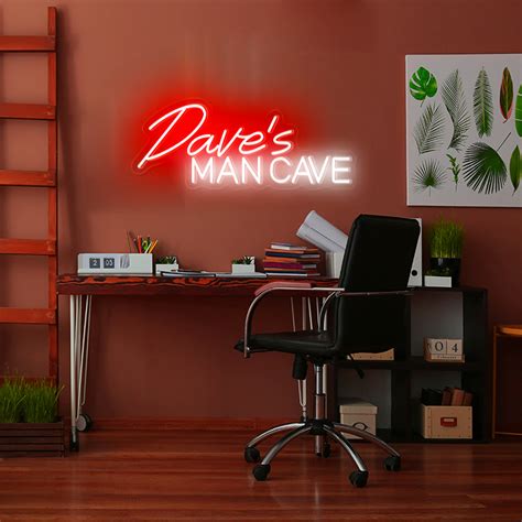 Personalized Man Cave LED Neon Sign | Man Cave Neon Signs