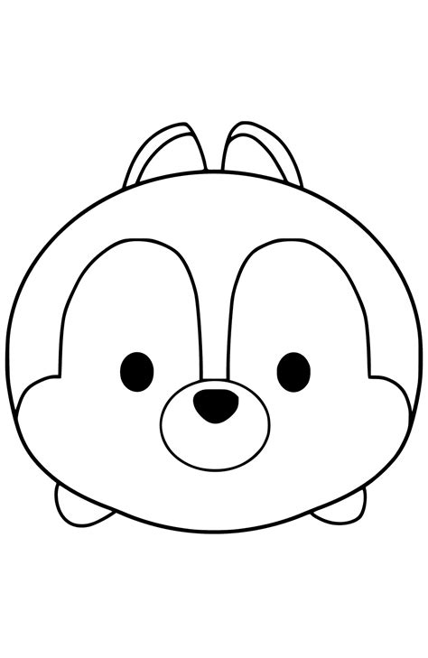 Disney Tsum Tsum Coloring Pages