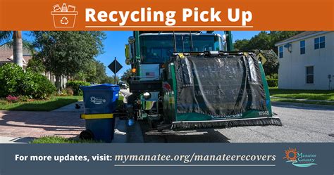 Manatee County Government on Twitter: "Recycling pick up resumes this ...