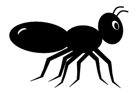 Ant clipart black and white free images – Clipartix