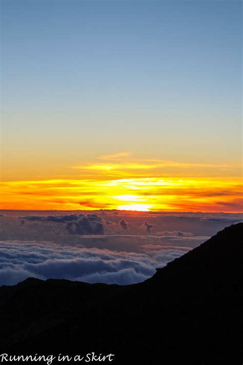 Haleakala Volcano Sunrise and Upcountry Maui « Running in a Skirt