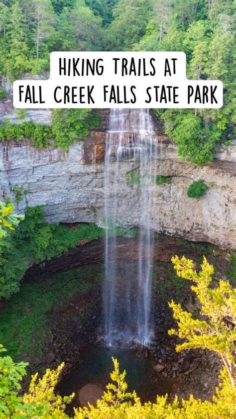 Hiking Trails At Fall Creek Falls State Park | Hiking routes, Hiking ...