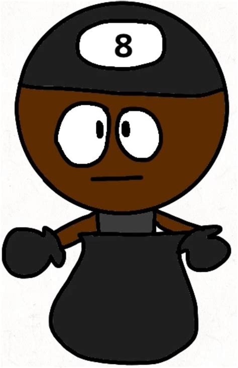 Bfdi 8-Ball Humanized by LuckyKingg on DeviantArt