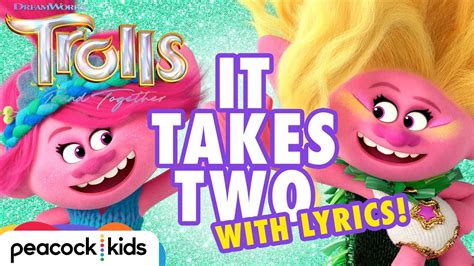 "It Takes Two" Official Lyric Video | TROLLS BAND TOGETHER Chords - Chordify