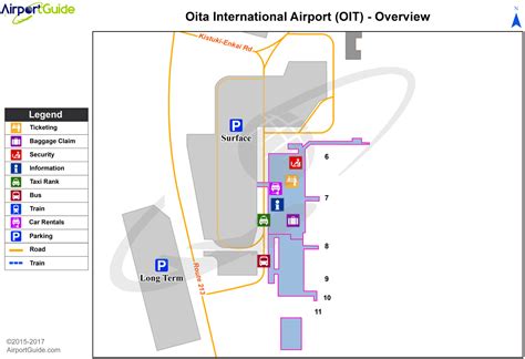 Oita - Oita (OIT) Airport Terminal Map - Overview | Airport guide, Airport, Airports terminal