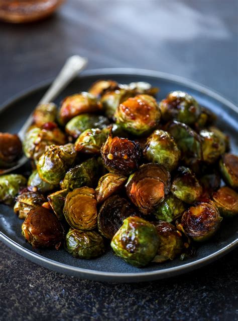 Sweet and Spicy Brussels Sprouts Recipe - Sweet and Spicy Brussels