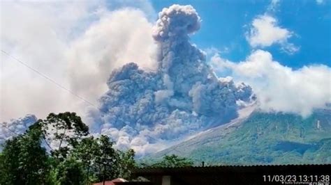 Mayon Volcano Eruption 2023