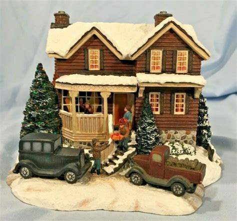 Terry Redlin Heartland Village 2462 Christmas Sculpture Hadley Collection 1997 # ...