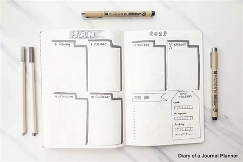 25 Gorgeous and Easy Bullet Journal Weekly Spread Ideas for 2024