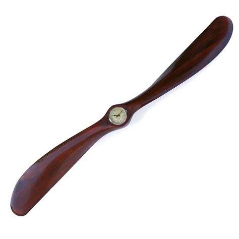 Antiques Atlas - WWI Wooden Laminated Propeller & Clock