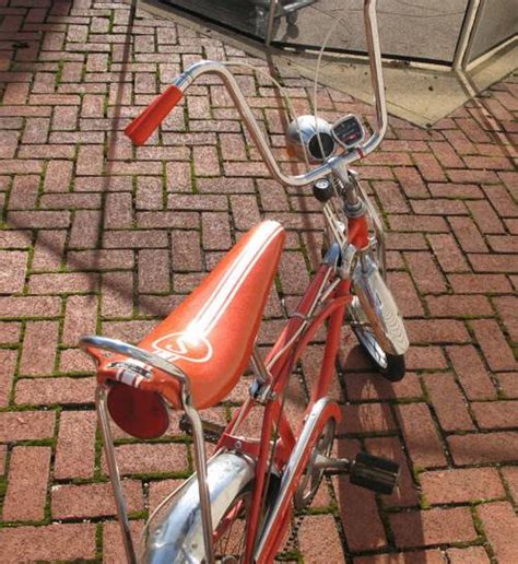 Original Unrestored Vintage 1973 Schwinn Orange Krate with Disc Brake and Speedo – RonSusser.com