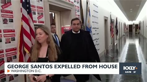 George Santos expelled from House - YouTube